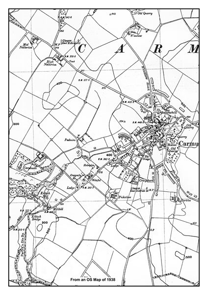Carnbooth Map 1938