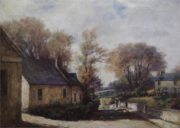 Cottages in Sunlight