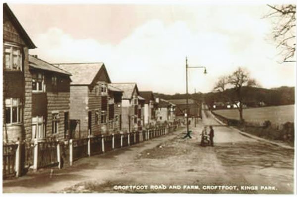 Croftfoot Rd. and Croftfoot farm