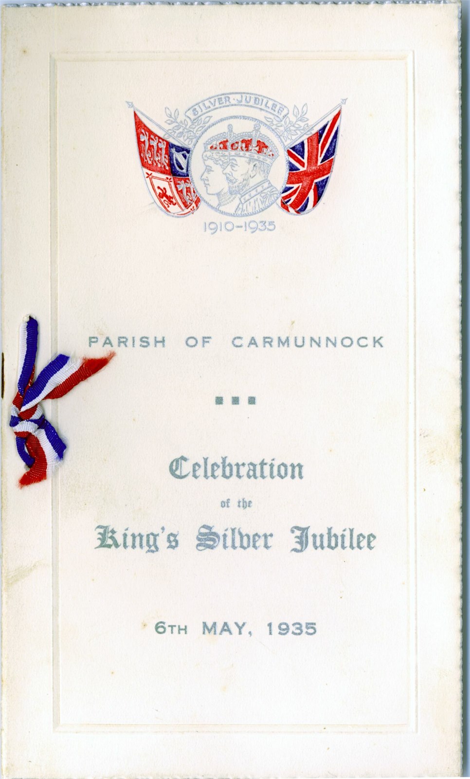 KG V Front Cover