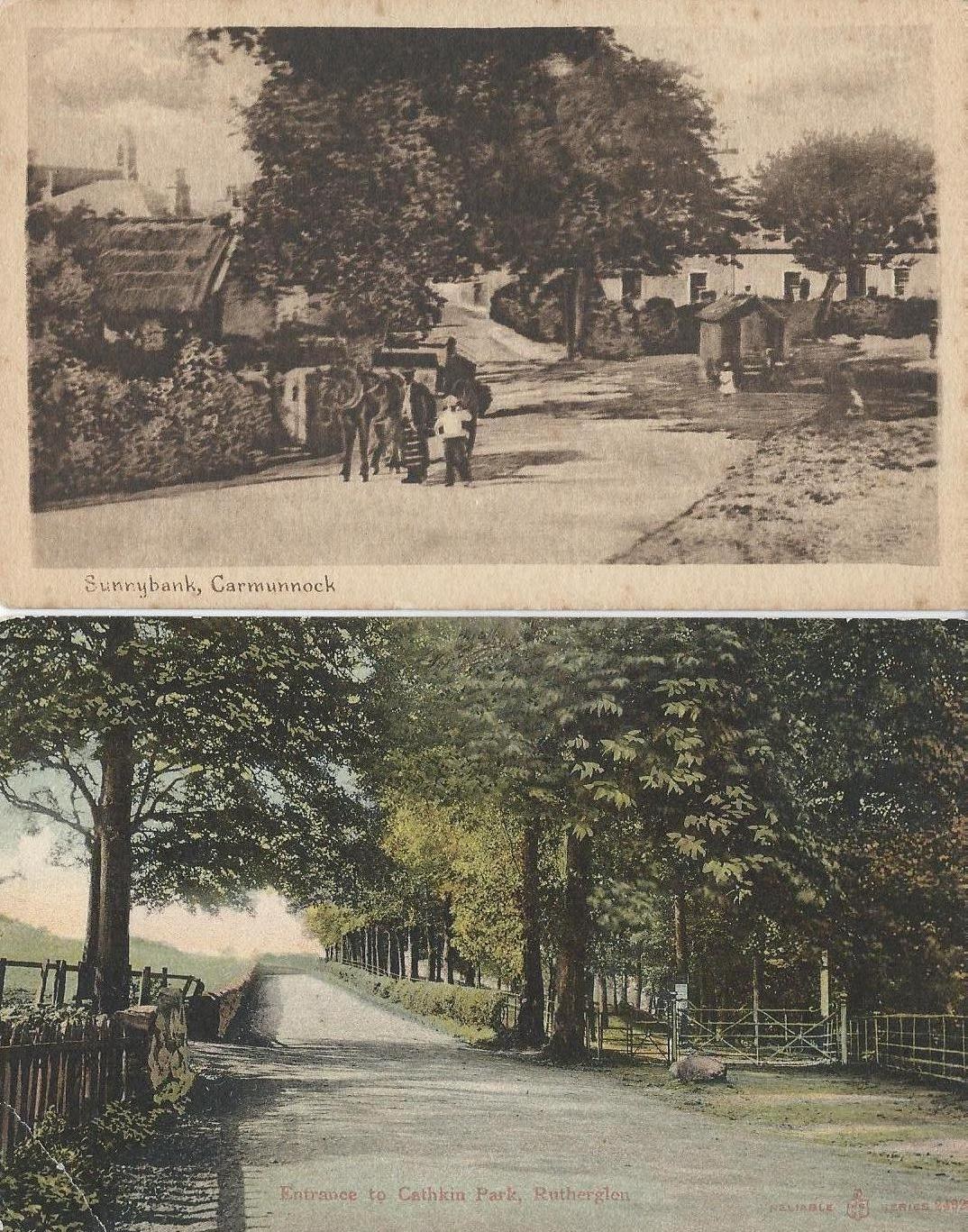 Cathkin Braes postcards